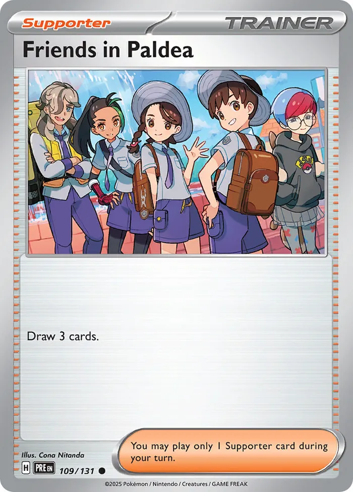 Carte Amis de Paldea — Prismatic Evolutions Additionals