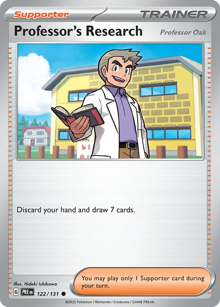Carte Professor's Research — Prismatic Evolutions Additionals