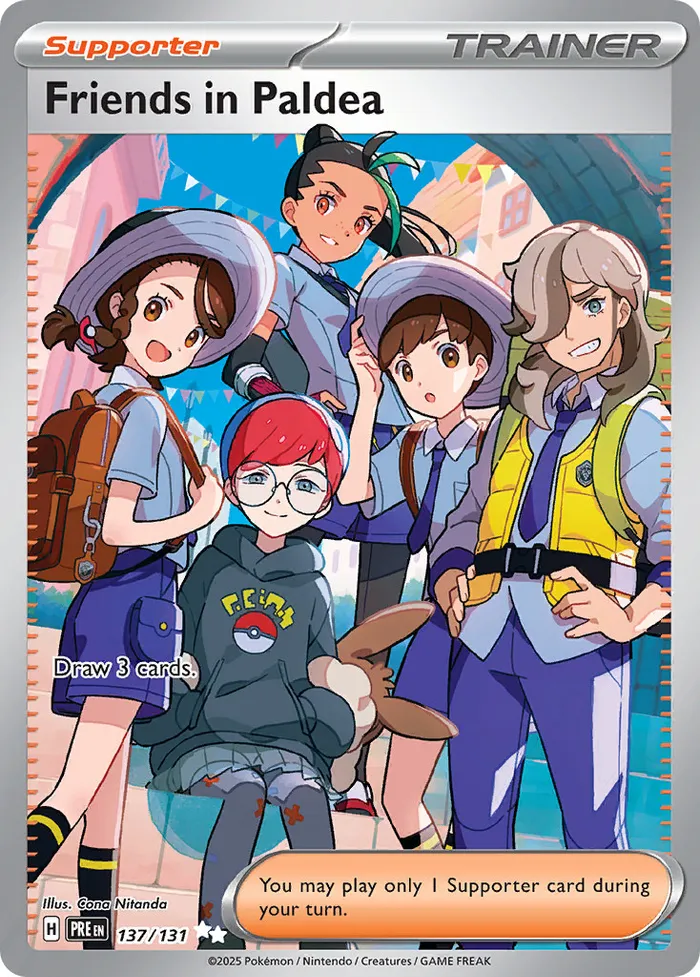 Carte Amis de Paldea — Prismatic Evolutions Additionals