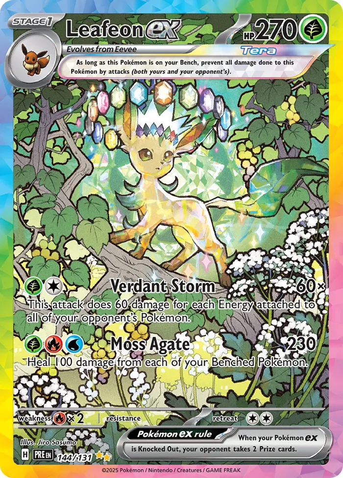 Carte Phyllali ex — Prismatic Evolutions Additionals