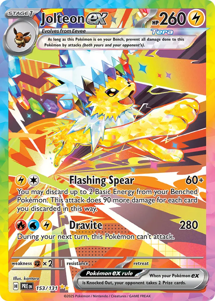 Carte Voltali ex — Prismatic Evolutions Additionals