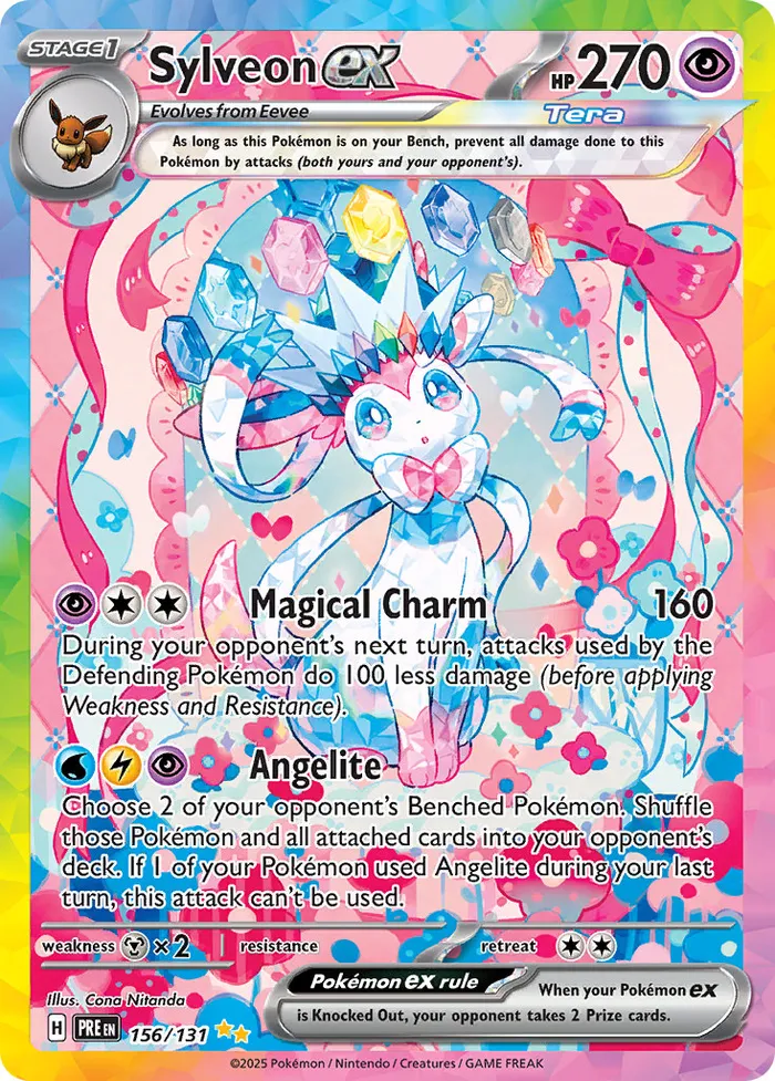 Carte Nymphali ex — Prismatic Evolutions Additionals