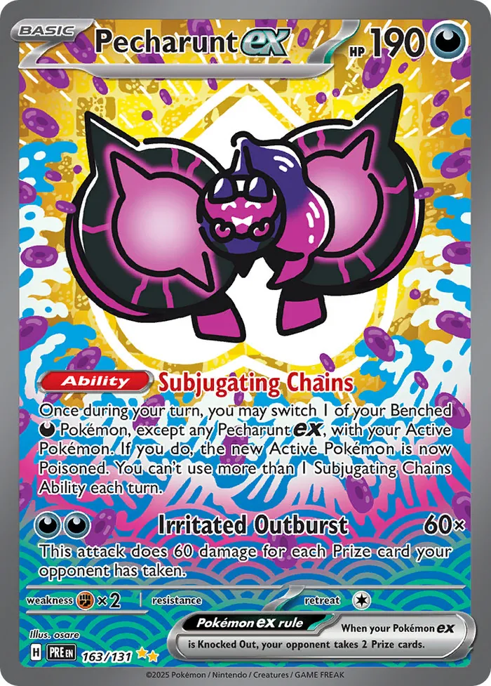 Carte Pêchaminus ex — Prismatic Evolutions Additionals
