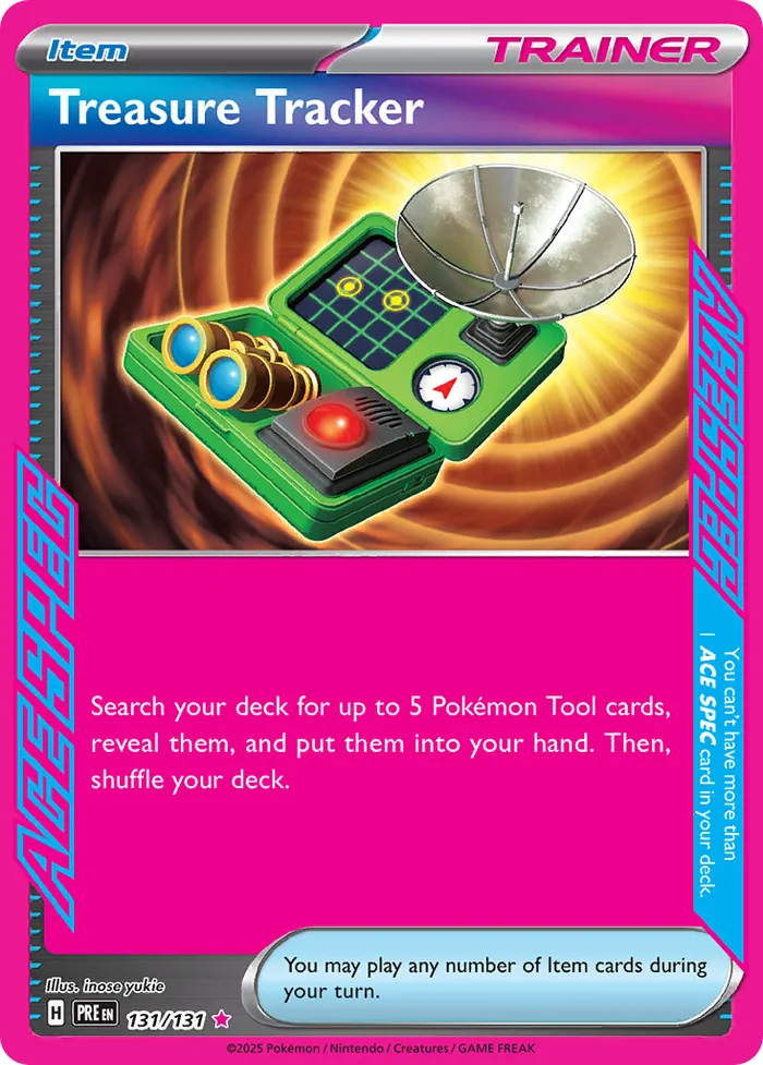 Carte Détecteur de Trésors — Prismatic Evolutions