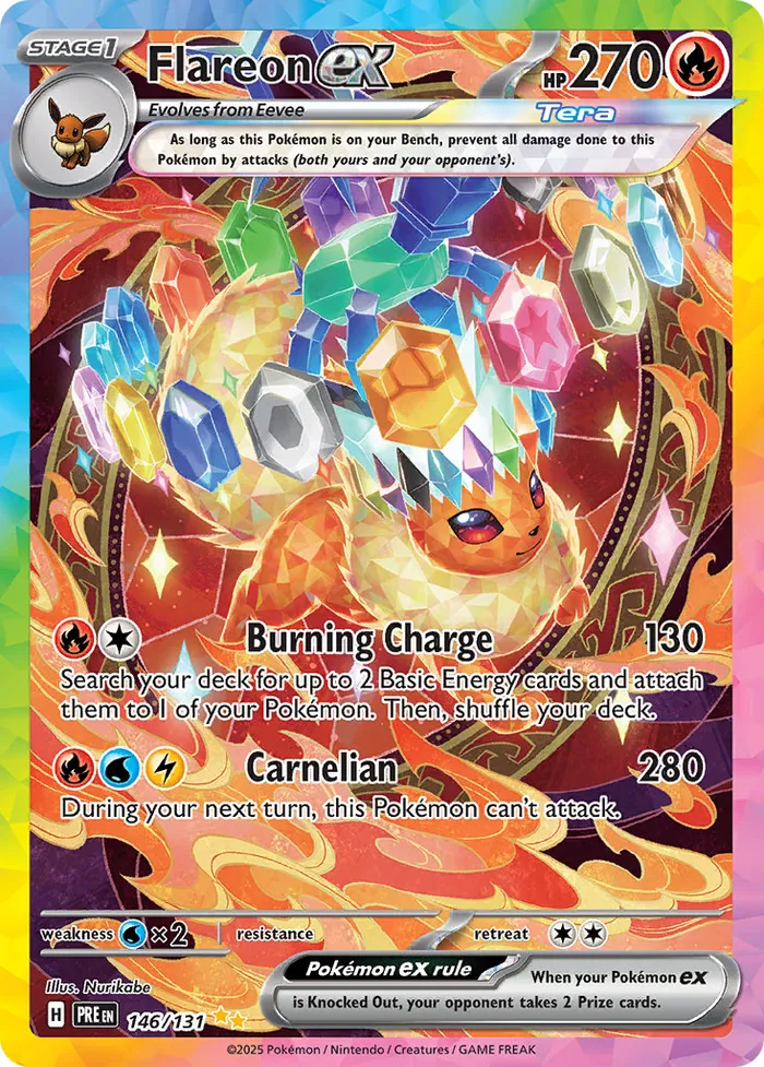 Carte Pyroli ex — Prismatic Evolutions