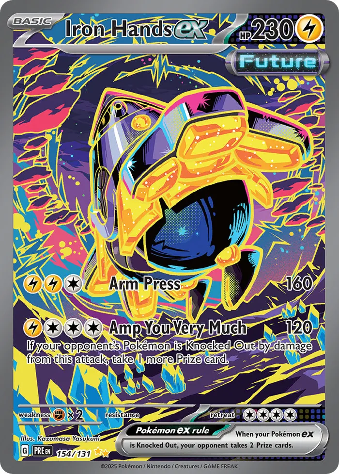 Carte Paume-de-Fer ex — Prismatic Evolutions