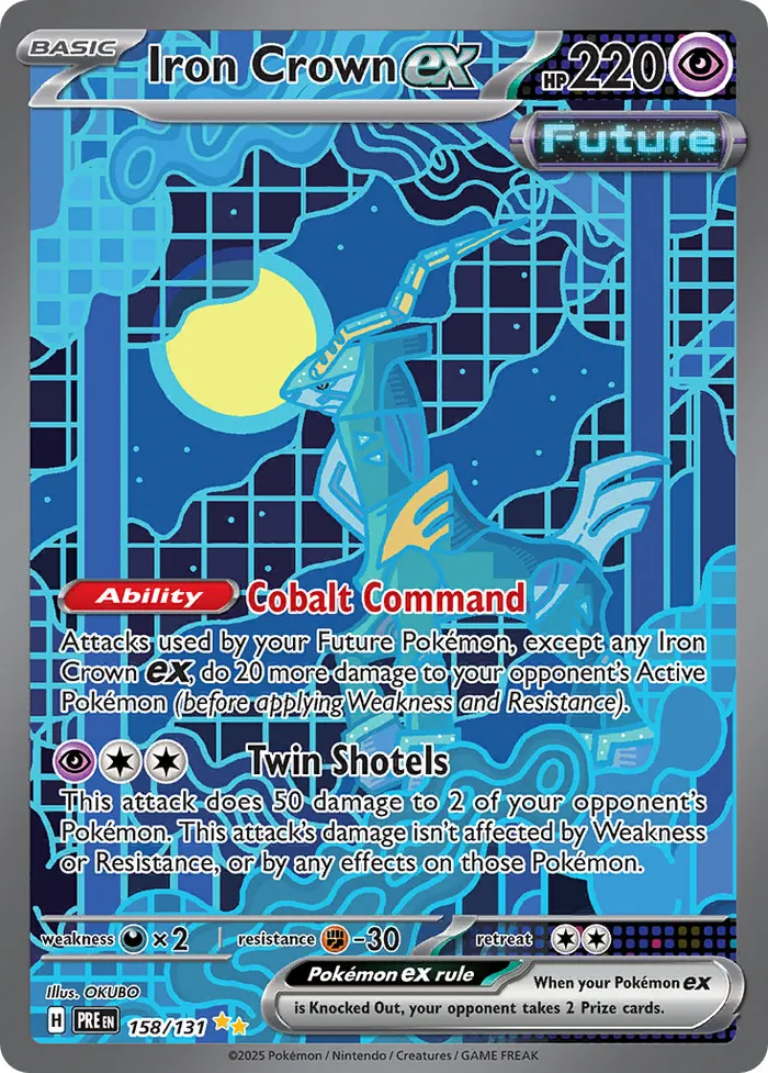 Carte Chef-de-Fer ex — Prismatic Evolutions