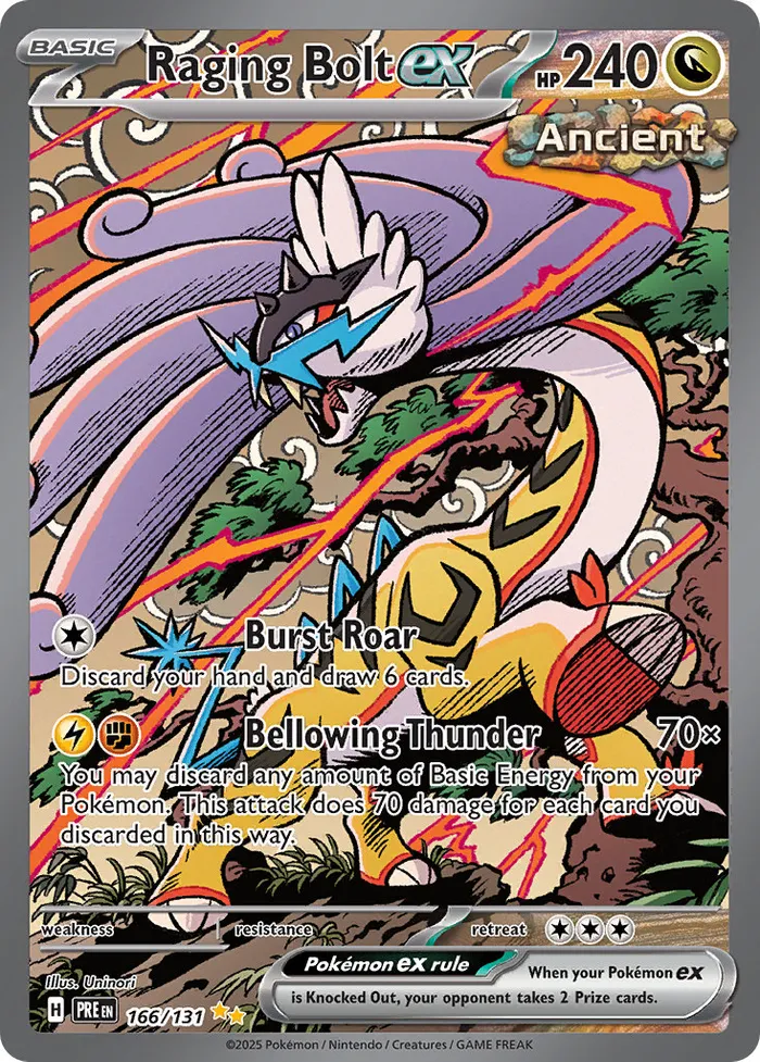 Carte Ire-Foudre ex — Prismatic Evolutions