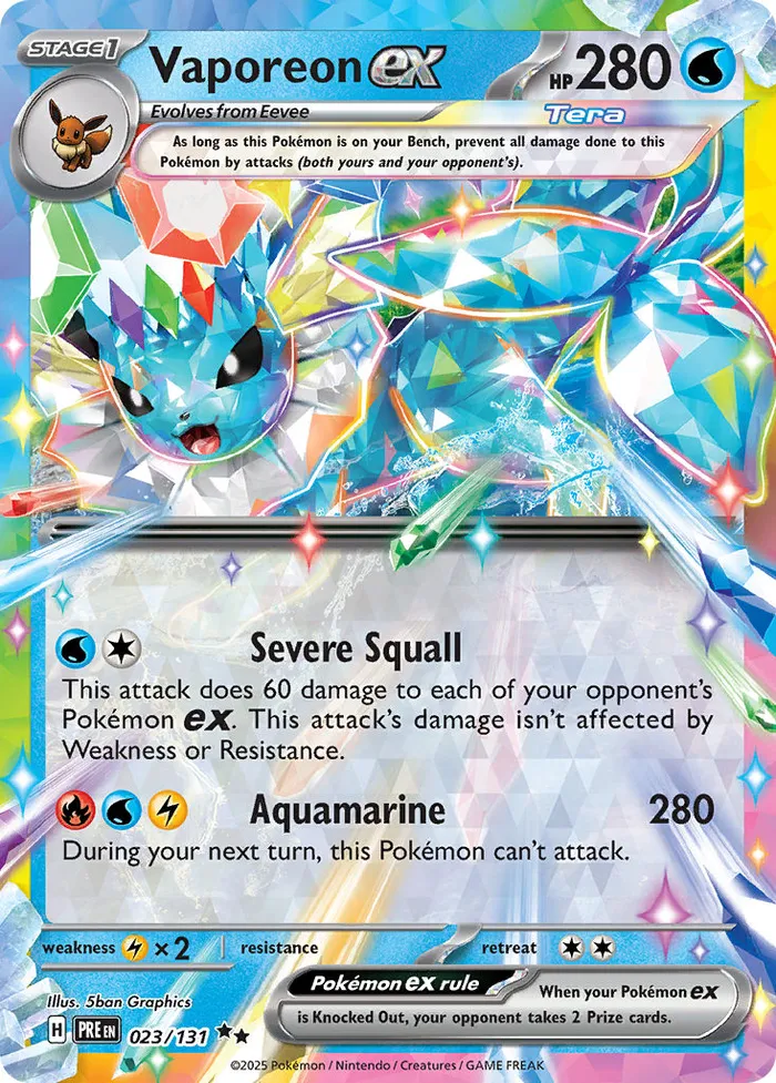 Carte Aquali ex — Prismatic Evolutions
