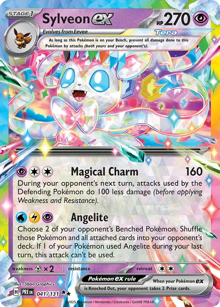 Carte Nymphali ex — Prismatic Evolutions