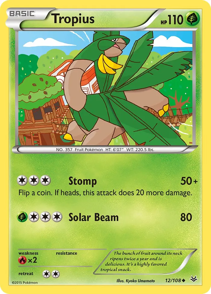 Carte Tropius — Roaring Skies