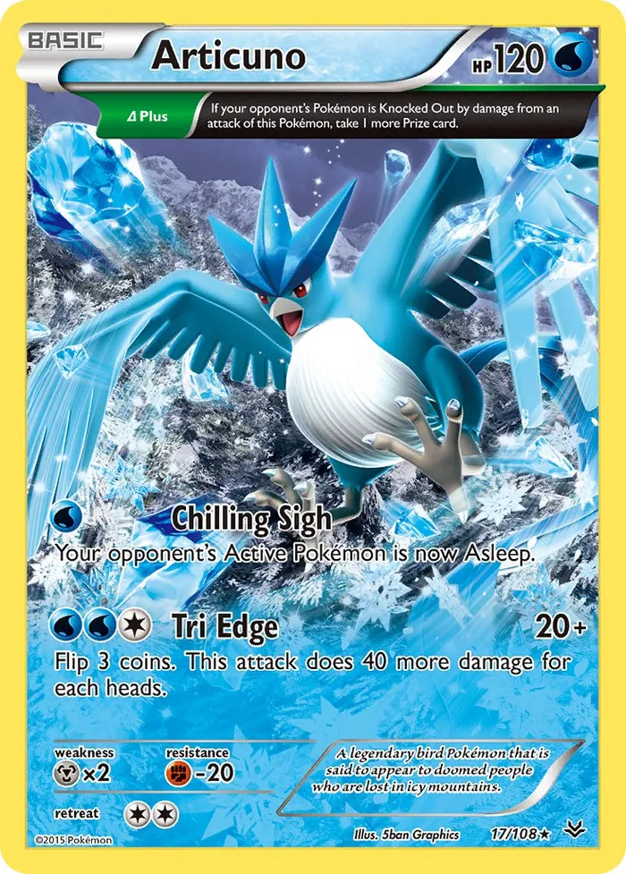 Carte Articuno — Roaring Skies