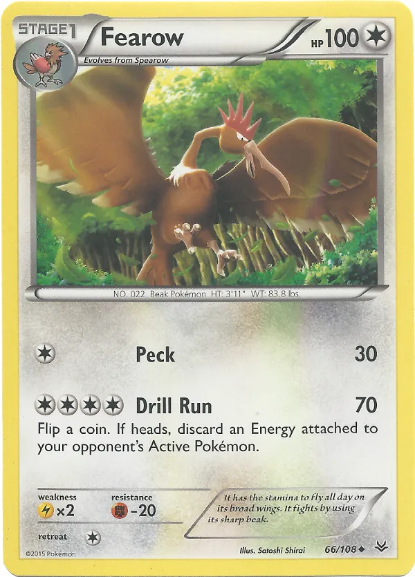 Carte Fearow — Roaring Skies