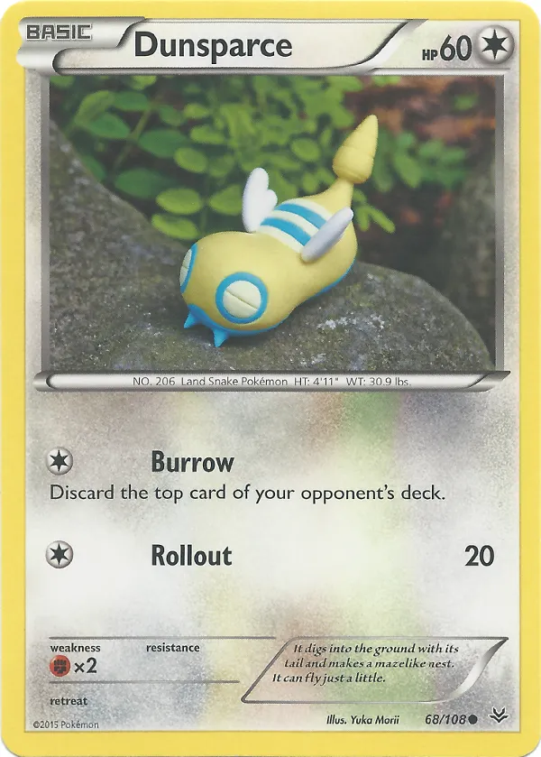 Carte Dunsparce — Roaring Skies