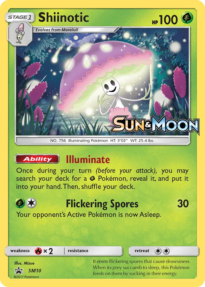 Carte Lampignon — SM Black Star Promos