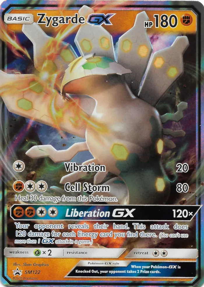 Carte Zygarde GX — SM Black Star Promos