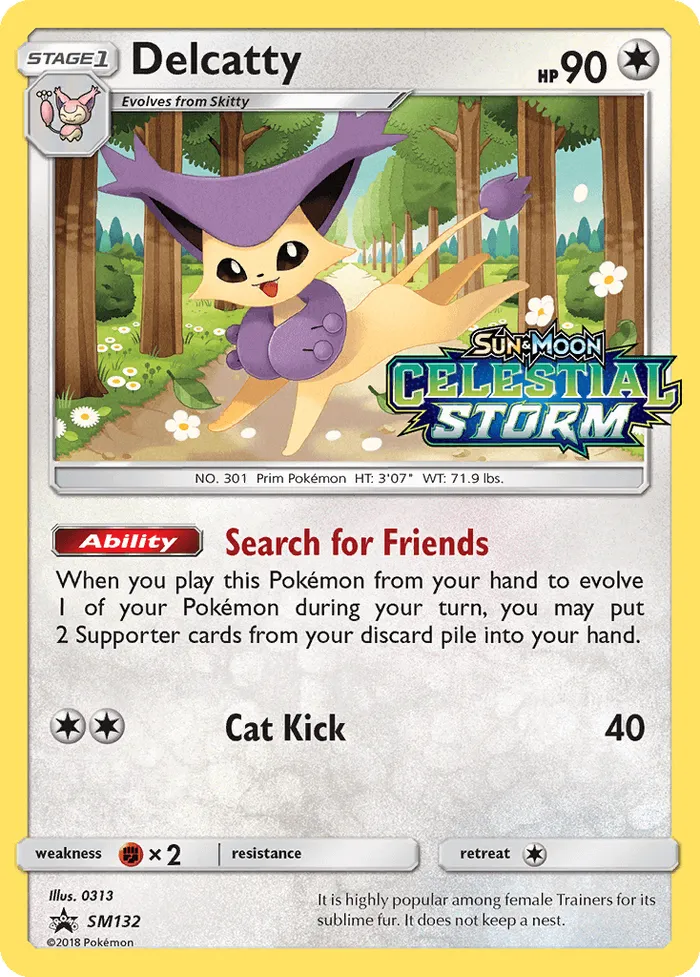 Carte Delcatty — SM Black Star Promos