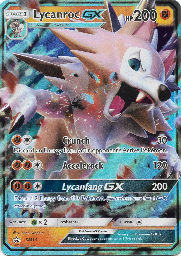 Carte Lougaroc GX — SM Black Star Promos