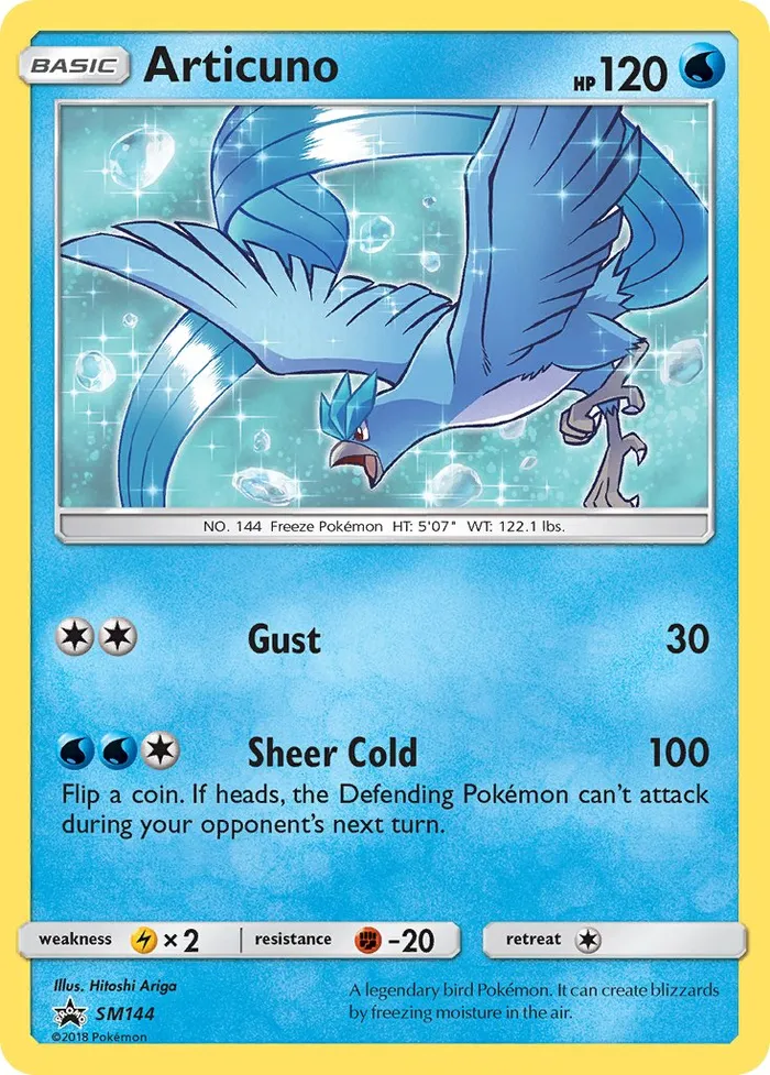 Carte Artikodin — SM Black Star Promos