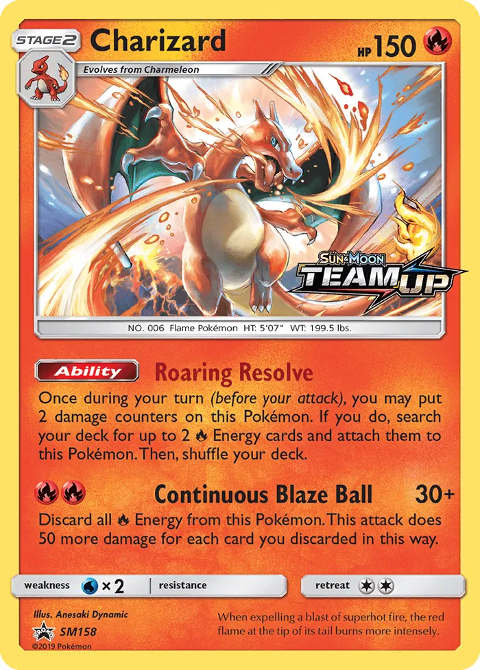Carte Charizard — SM Black Star Promos