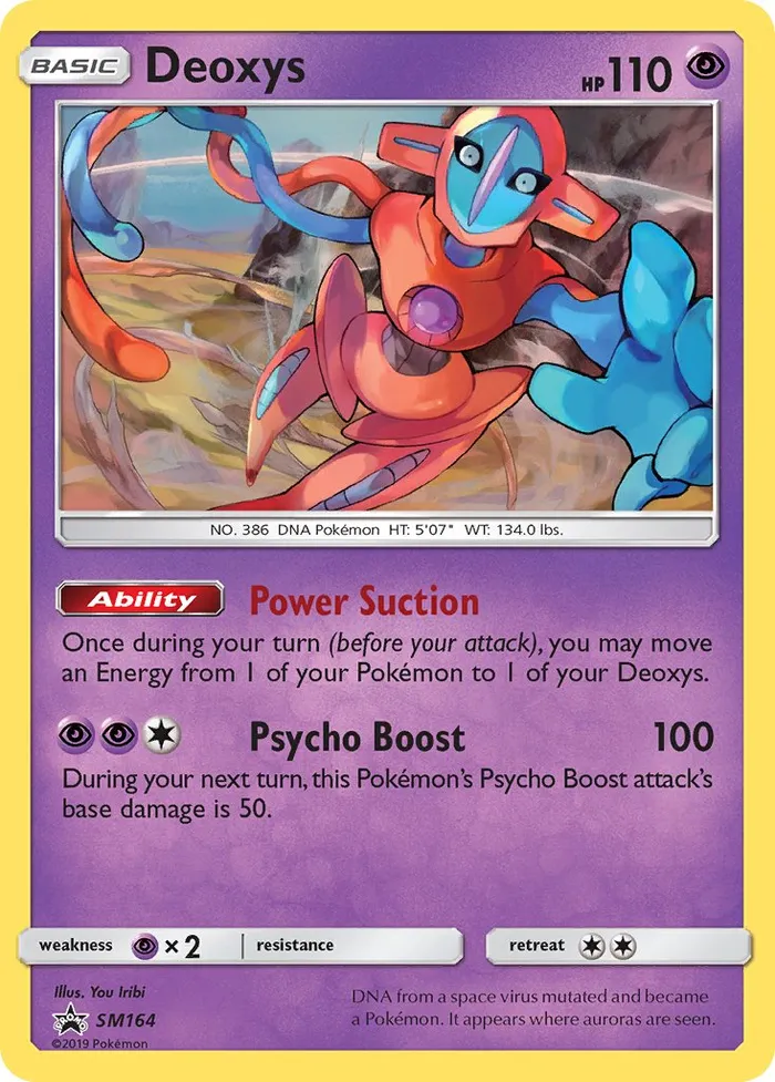 Carte Deoxys — SM Black Star Promos
