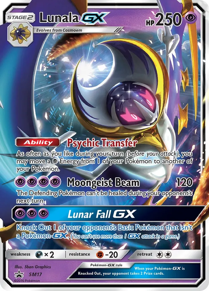 Carte Lunala GX — SM Black Star Promos