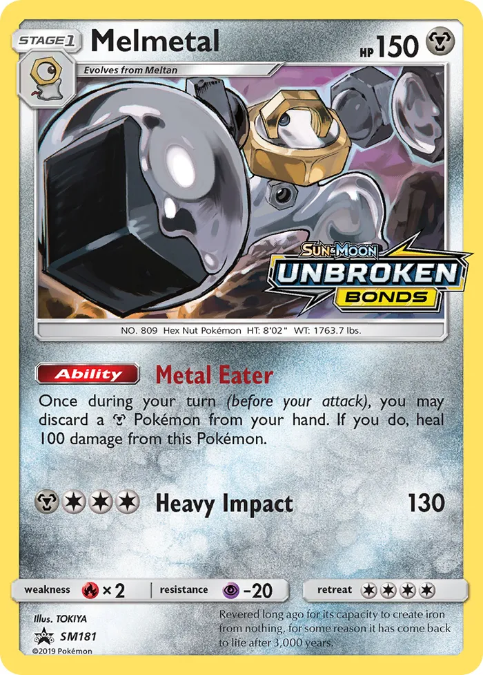 Carte Melmetal — SM Black Star Promos