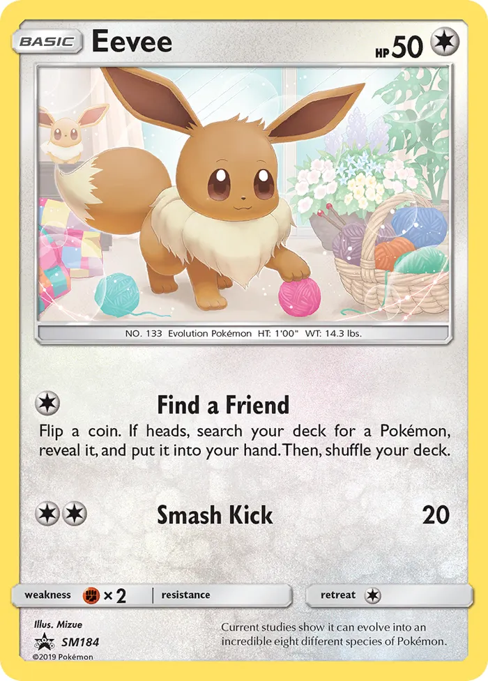 Carte Eevee — SM Black Star Promos