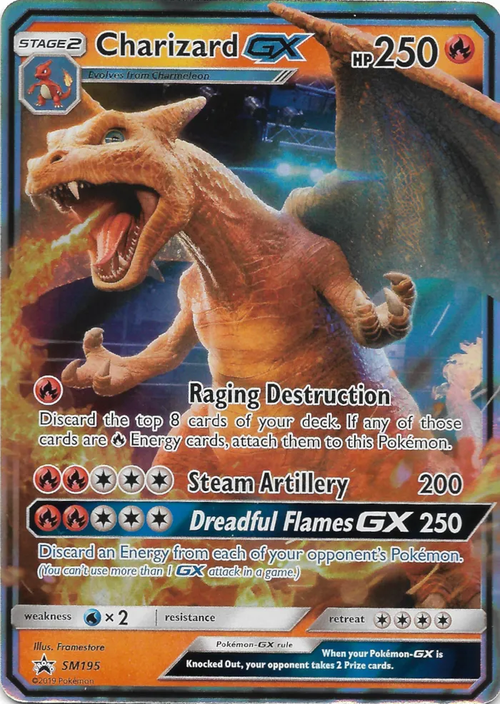 Carte Charizard GX — SM Black Star Promos