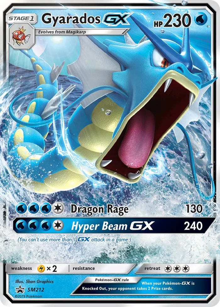 Carte Gyarados GX — SM Black Star Promos