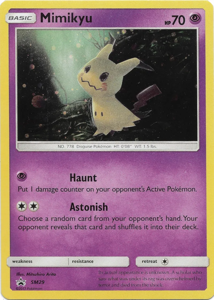 Carte Mimiqui — SM Black Star Promos