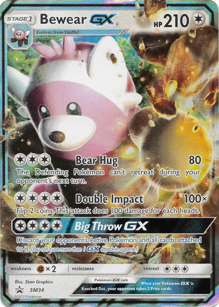 Carte Chelours GX — SM Black Star Promos
