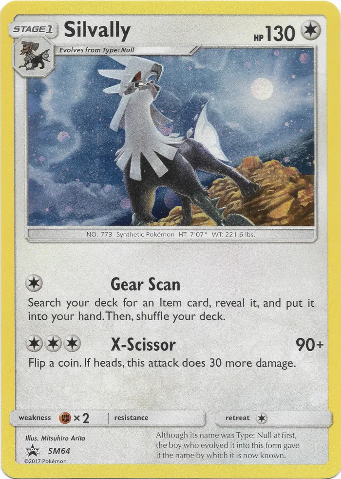 Carte Silvallié — SM Black Star Promos