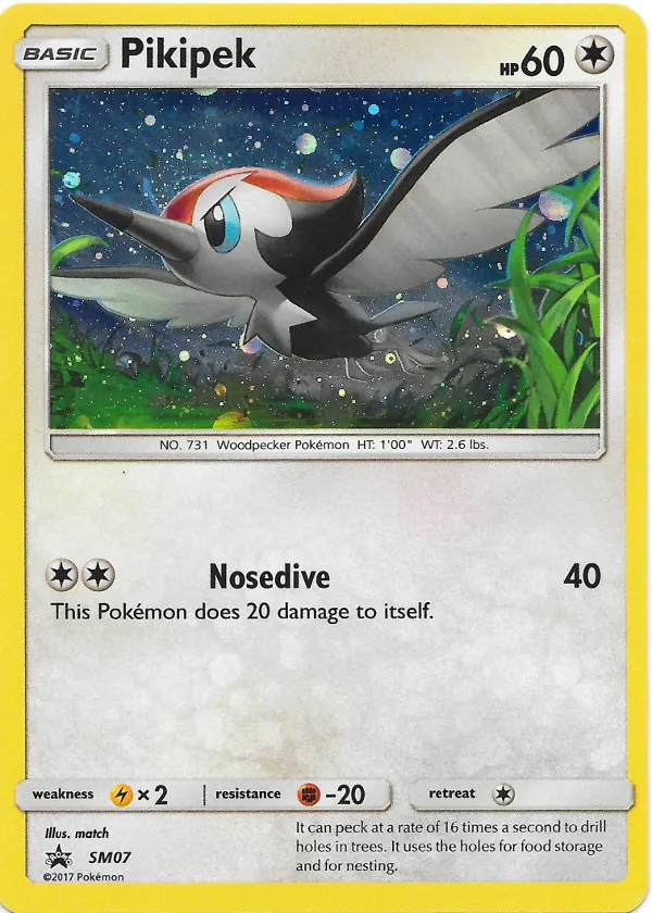 Carte Picassaut — SM Black Star Promos