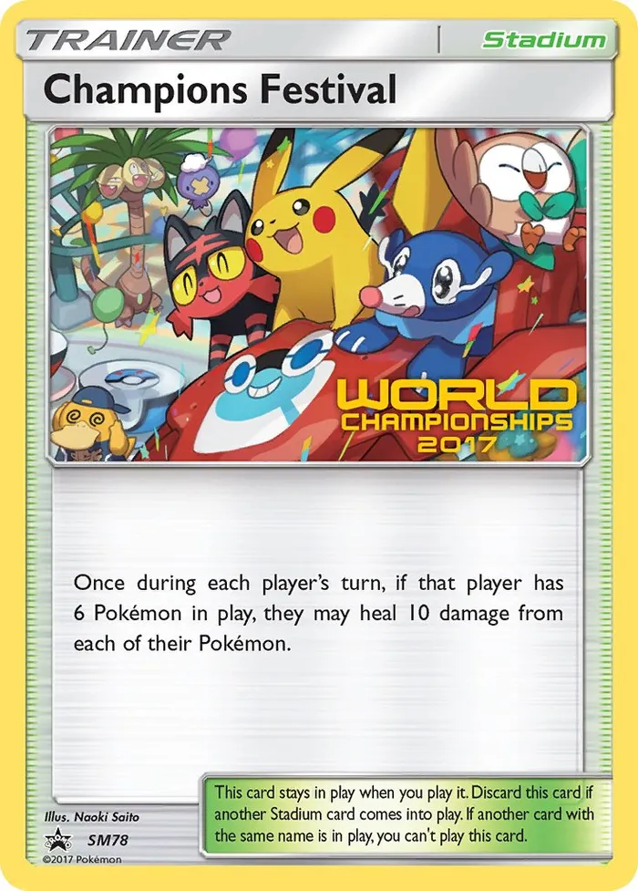 Carte Festival des Champions — SM Black Star Promos