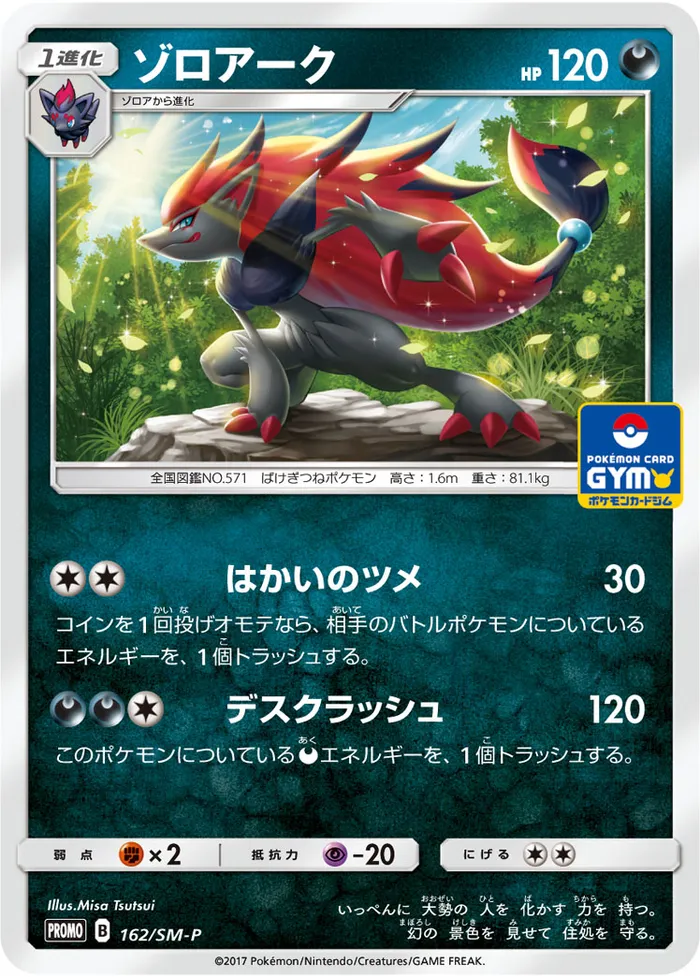 Carte Zoroark — SM Black Star Promos