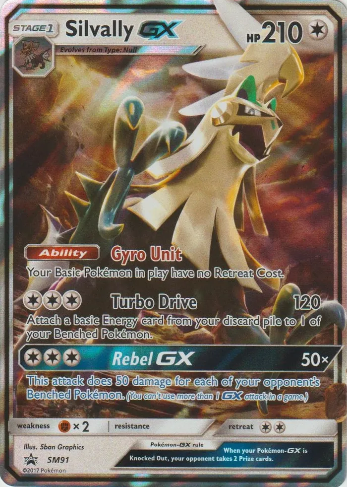Carte Silvallié GX — SM Black Star Promos