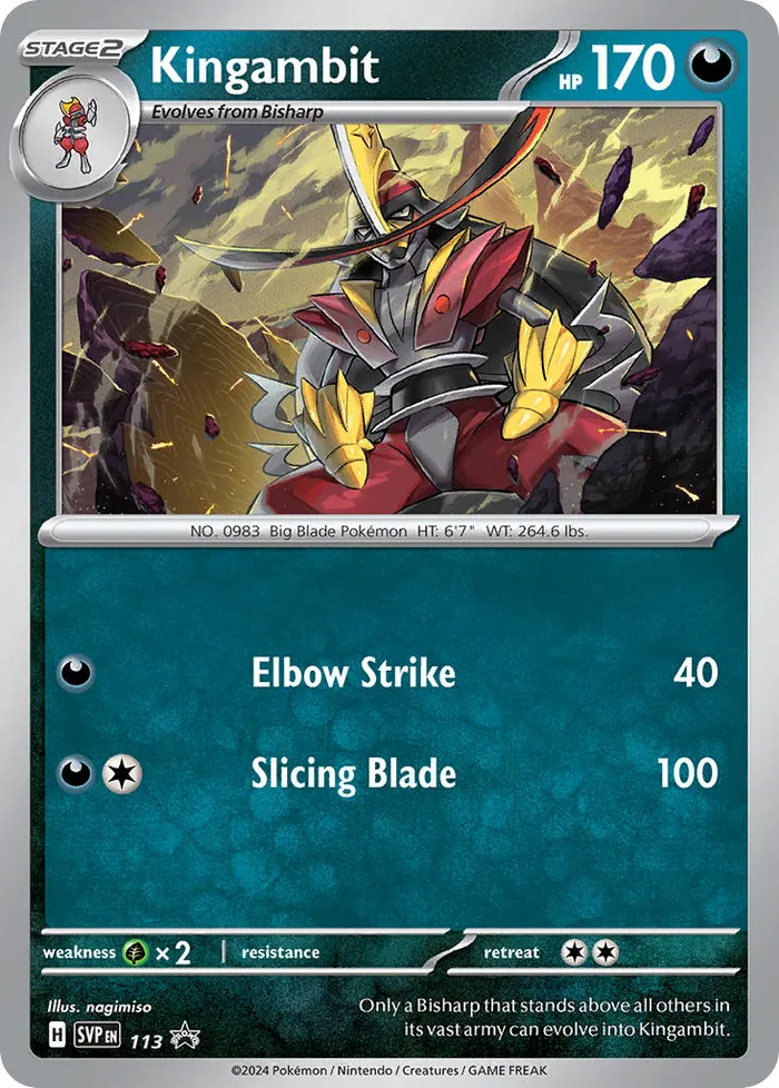 Carte Scalpereur — SV Black Star Promos