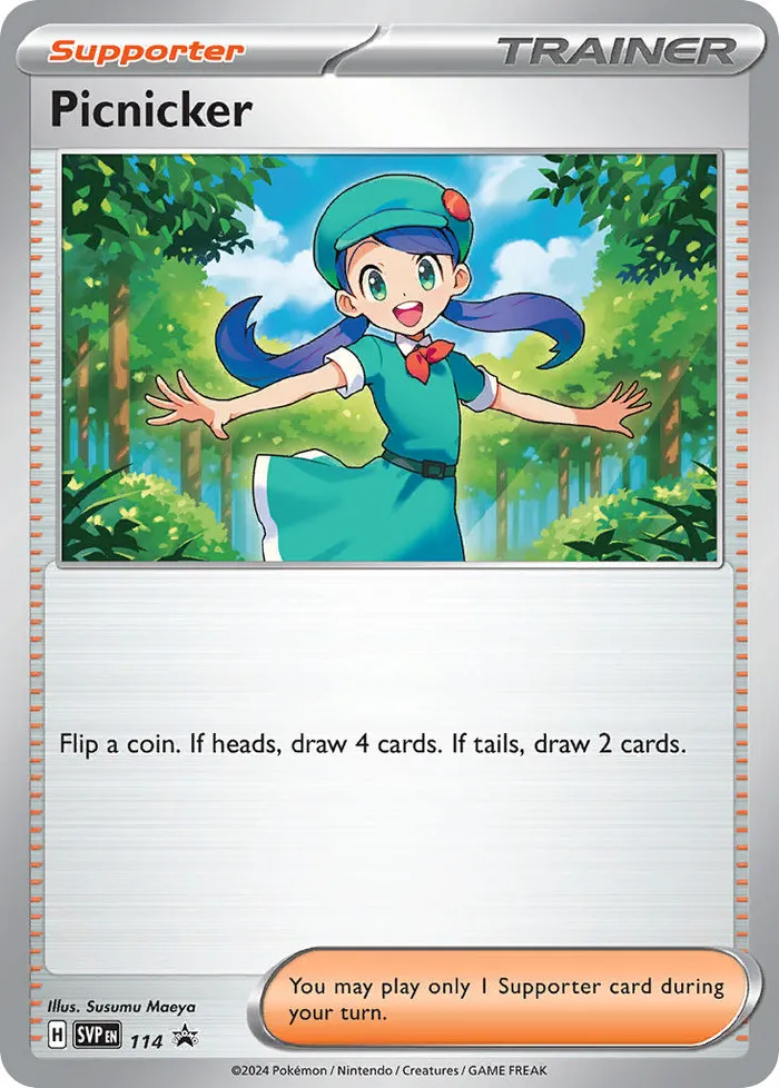 Carte Fan de Pique-Nique — SV Black Star Promos
