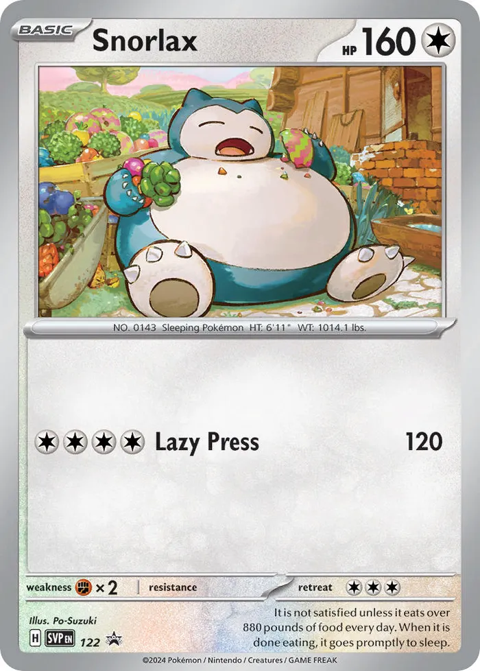 Carte Ronflex — SV Black Star Promos