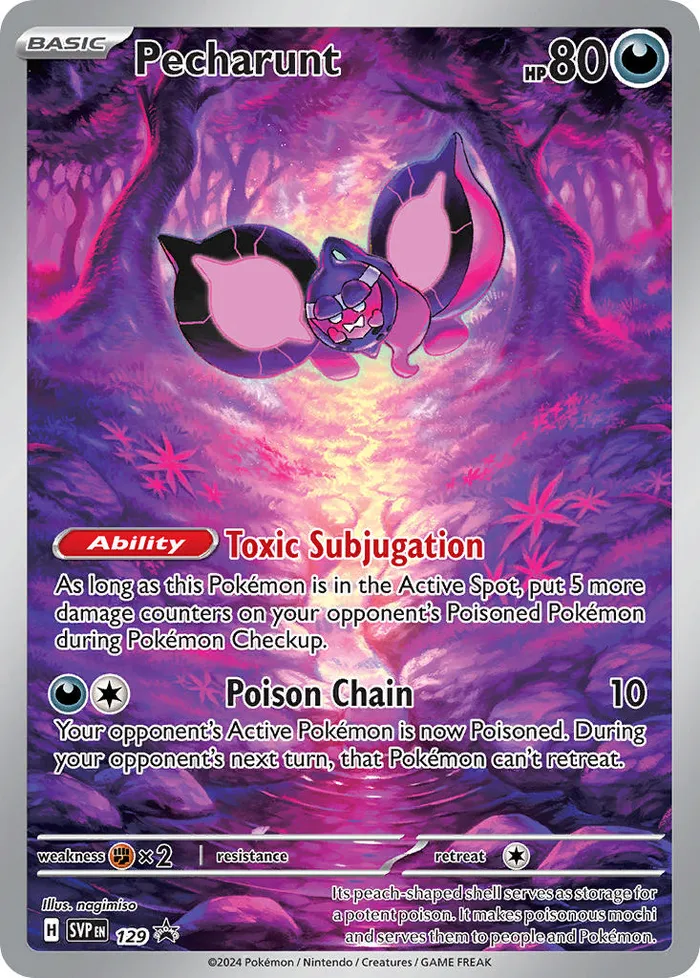 Carte Pêchaminus — SV Black Star Promos
