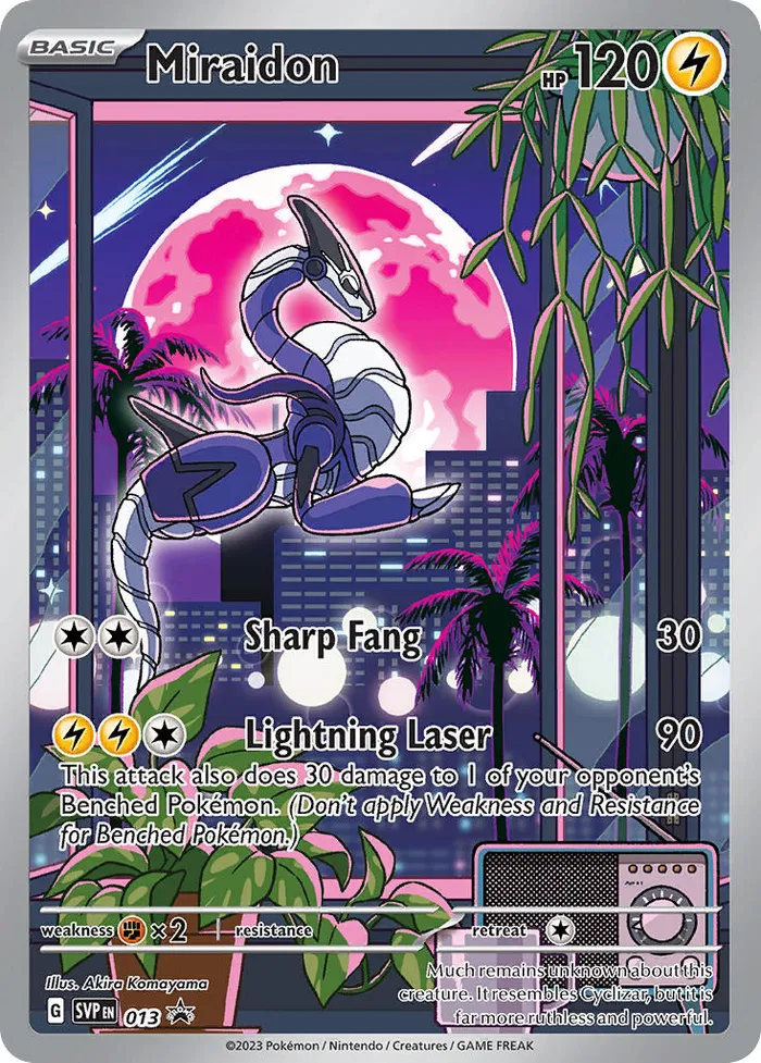 Carte Miraidon — SV Black Star Promos