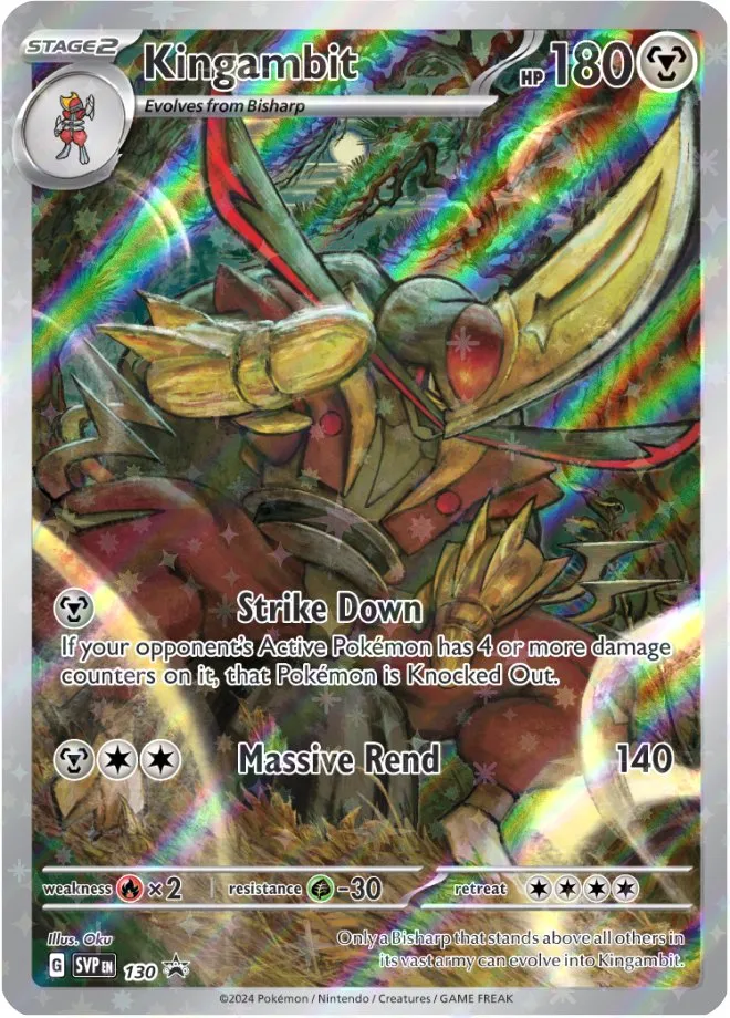 Carte Scalpereur — SV Black Star Promos