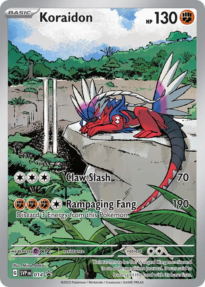 Carte Koraidon — SV Black Star Promos