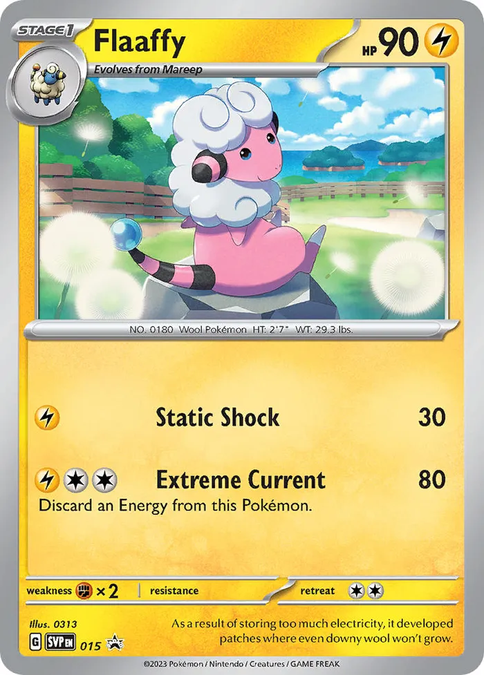 Carte Flaaffy — SV Black Star Promos