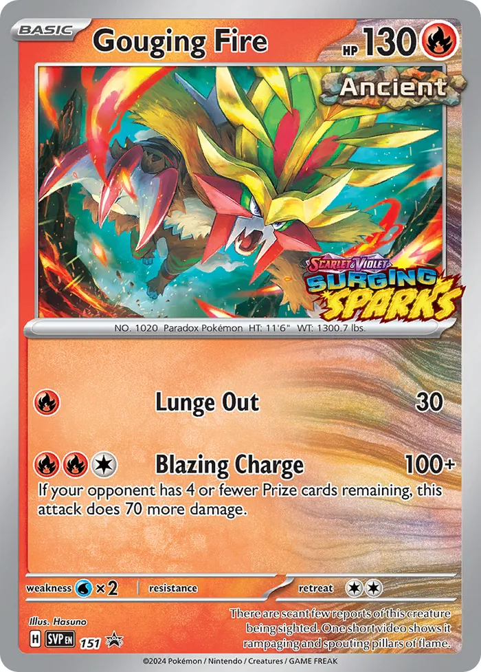 Carte Feu-Perçant — SV Black Star Promos
