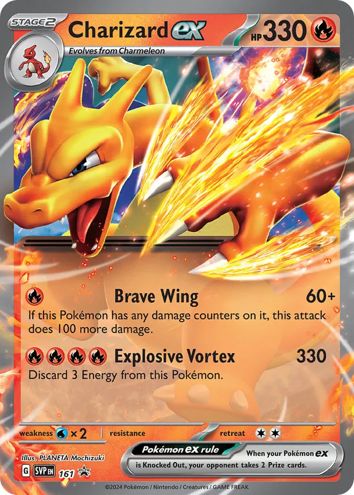 Carte Dracaufeu ex — SV Black Star Promos
