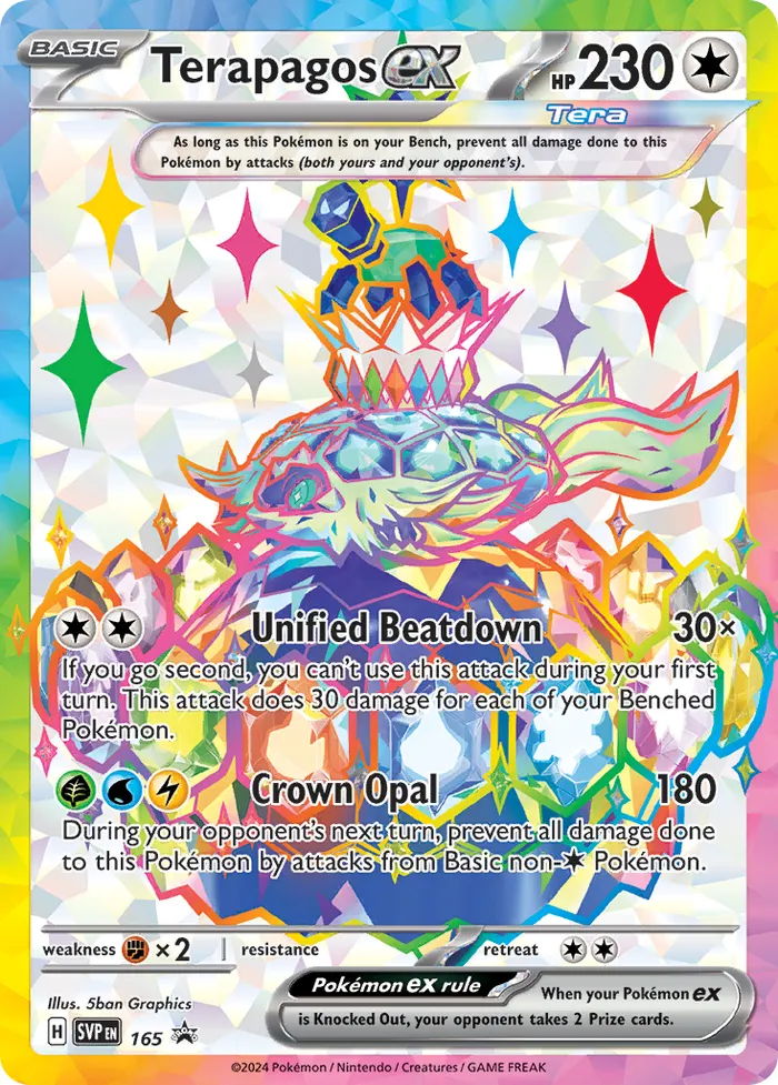 Carte Terapagos ex — SV Black Star Promos