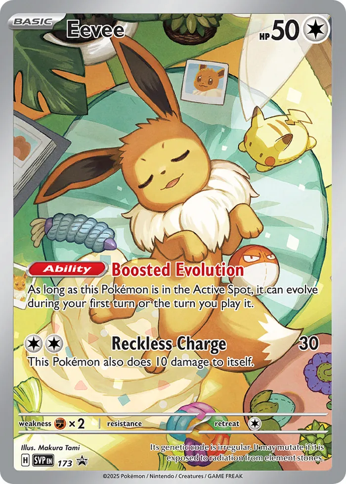 Carte Eevee — SV Black Star Promos