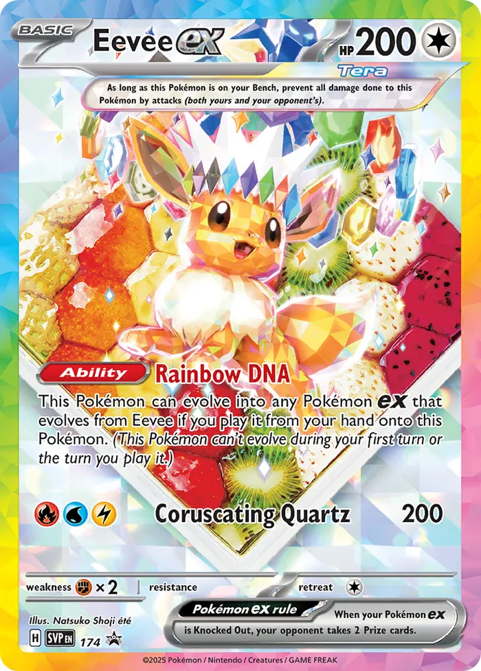 Carte Évoli ex — SV Black Star Promos
